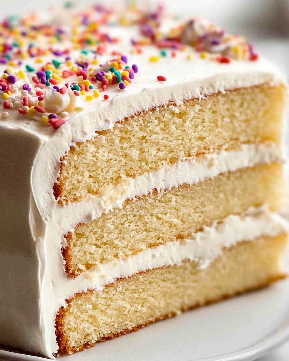 Vanilla Cake | Easy Homemade Vanilla Layer Cake