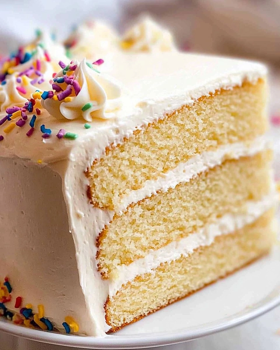 Vanilla Cake | Easy Homemade Vanilla Layer Cake