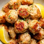 30-Minute-Baked-Lemon-Chicken-Meatballs-Recipe