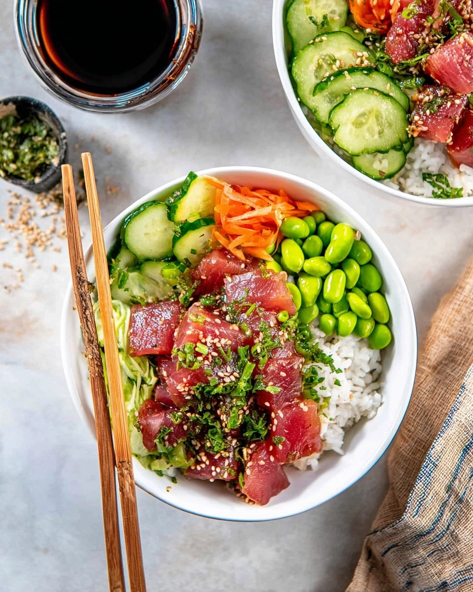 Ahi Tuna Poke Bowls 100 Ahi Tuna Poke Bowls