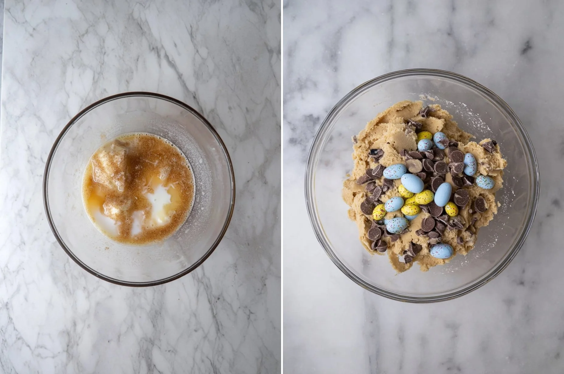 Brown Butter Cadbury Mini Egg Cookies