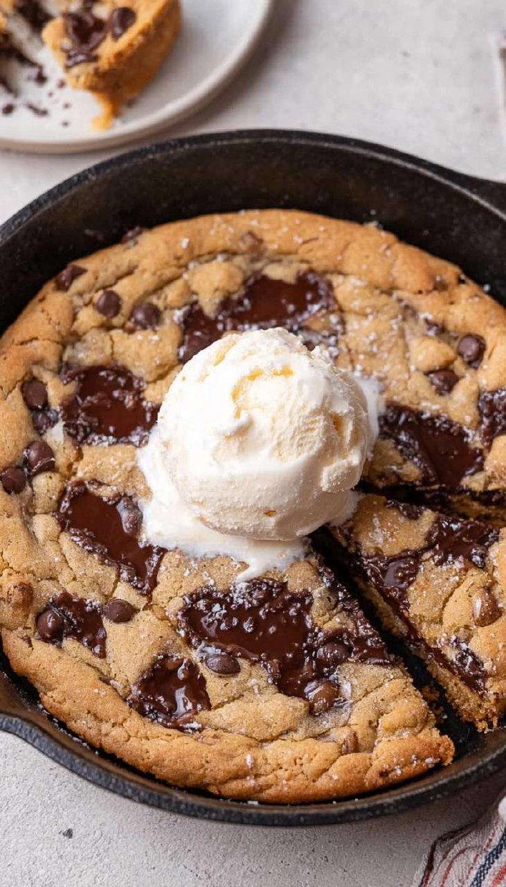 Brown Butter Chocolate Chip Skillet Cookie (8-Inch) 120 Brown Butter Chocolate Chip Skillet Cookie (8-Inch)