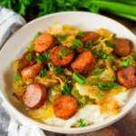 Cabbage-and-Sausage-Skillet-Recipe