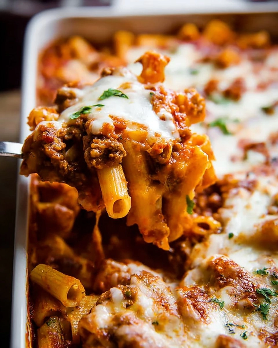 Cheesy Baked Ziti | Easy Weeknight Pasta Bake with Ricotta & Mozzarella