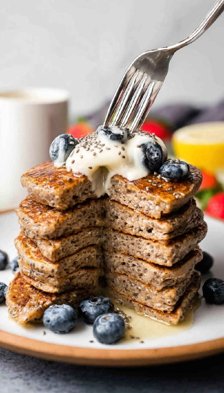 Chia Seed Pancakes