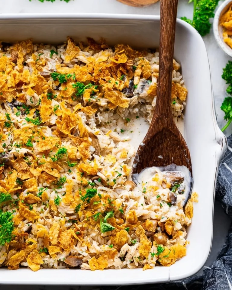 Chicken-and-Rice-Casserole-with-Cream-of-Mushroom-Soup-Recipe