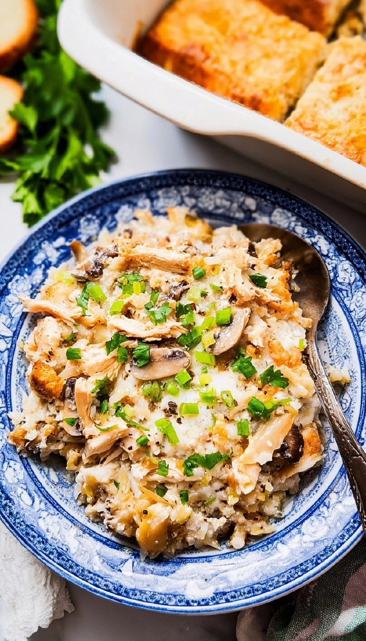 Chicken and Rice Casserole with Cream of Mushroom Soup 110 Chicken and Rice Casserole with Cream of Mushroom Soup