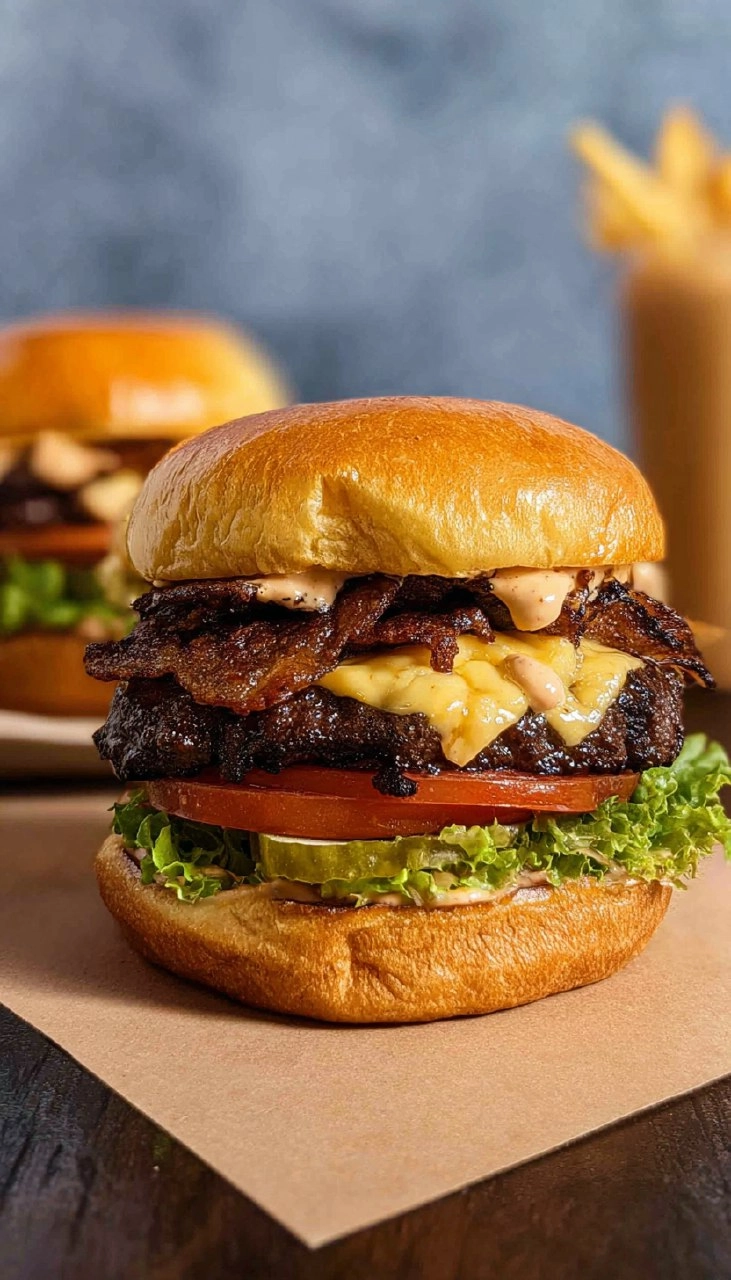 Classic Smash Burgers | Double Patty with Crispy Edges & Special Sauce