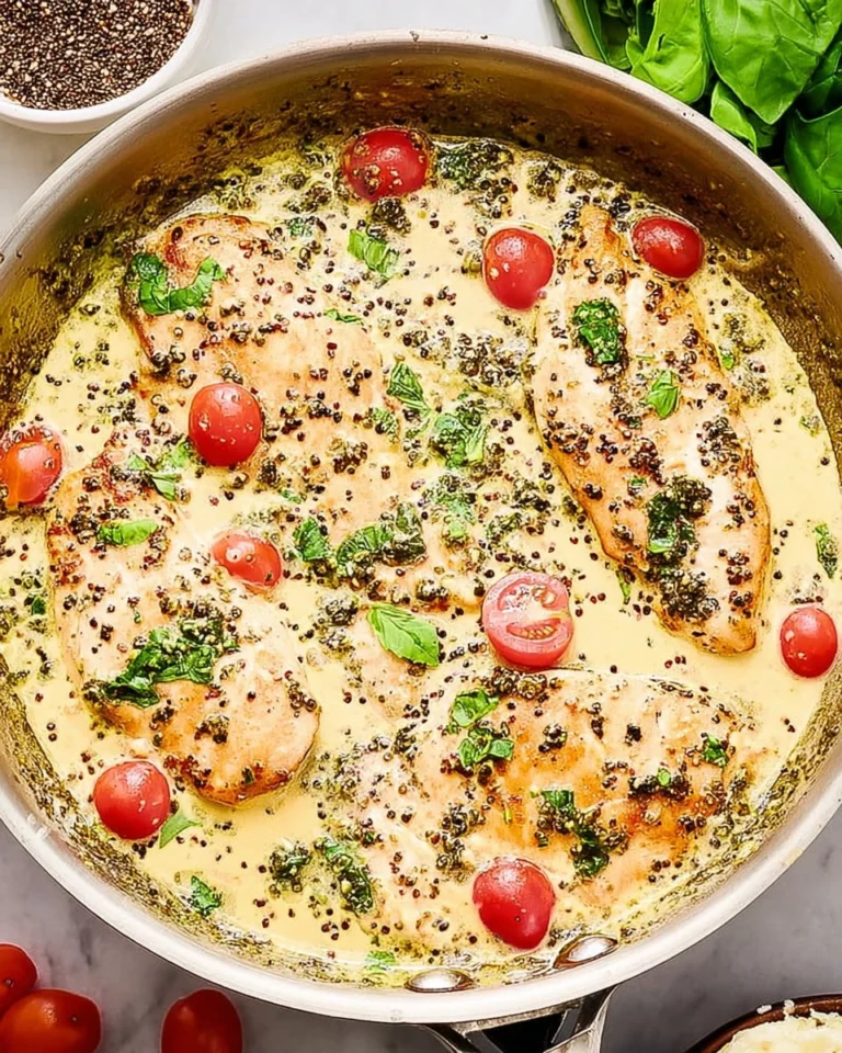 Creamy-Pesto-Chicken-Recipe