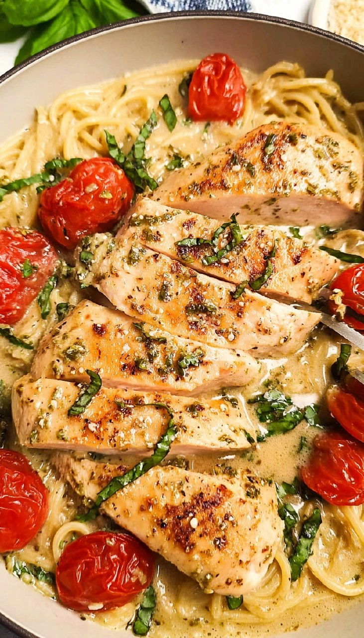 Creamy Pesto Chicken