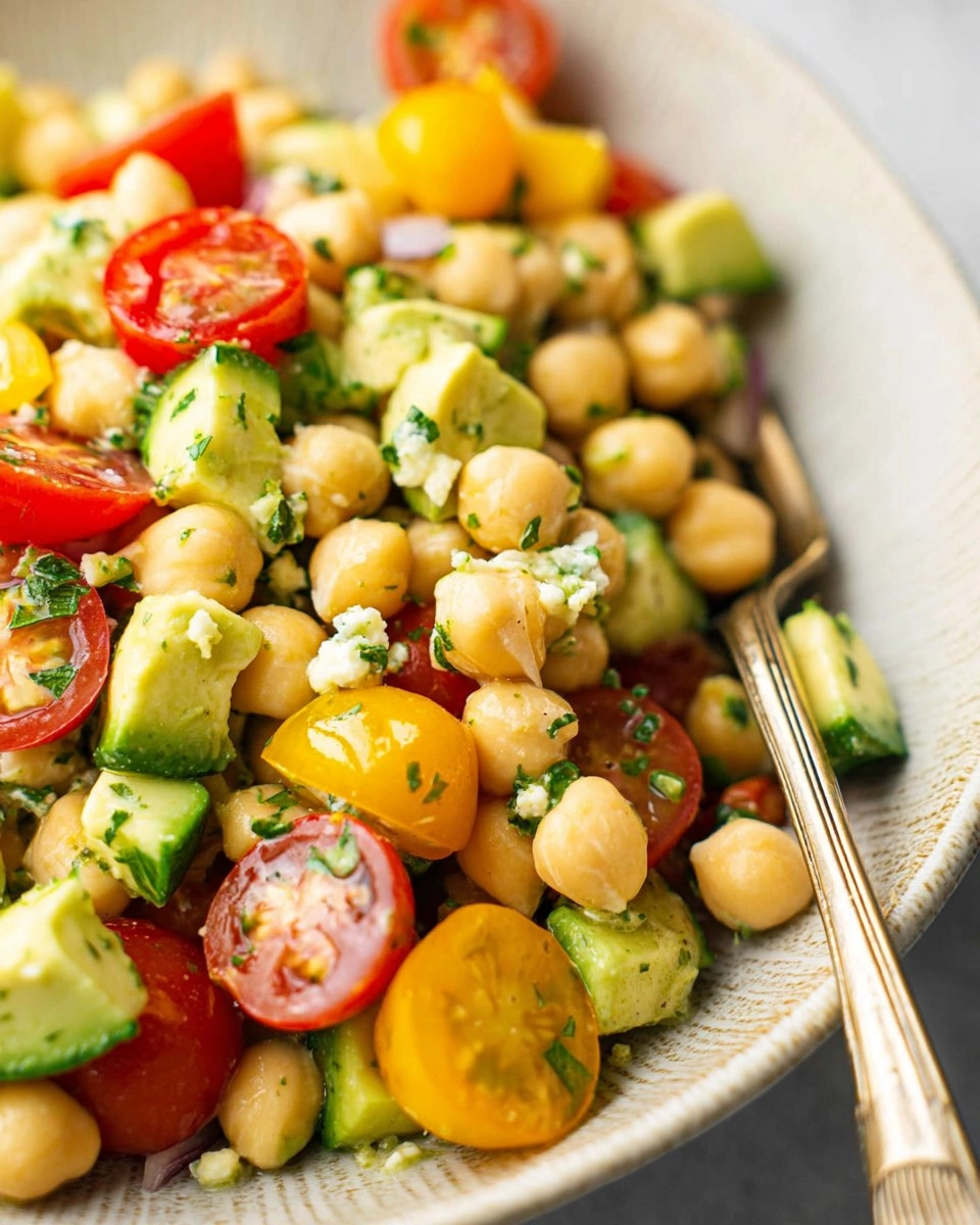 Easy Chickpea Salad
