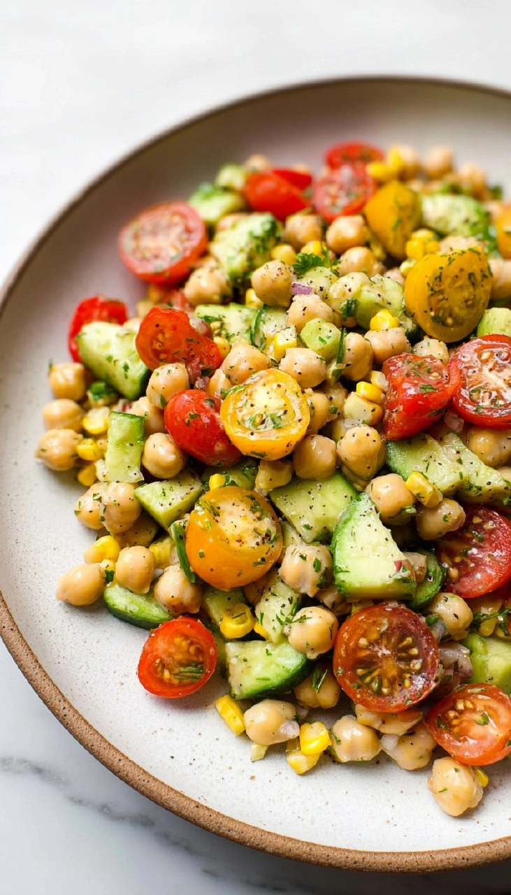 Easy Chickpea Salad