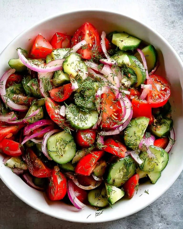 Easy-Cucumber-Tomato-Dill-Salad-Recipe