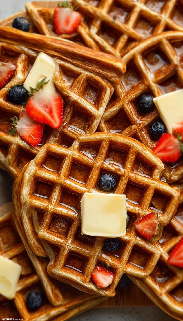 Fluffy Whole Wheat Waffles 80 Fluffy Whole Wheat Waffles