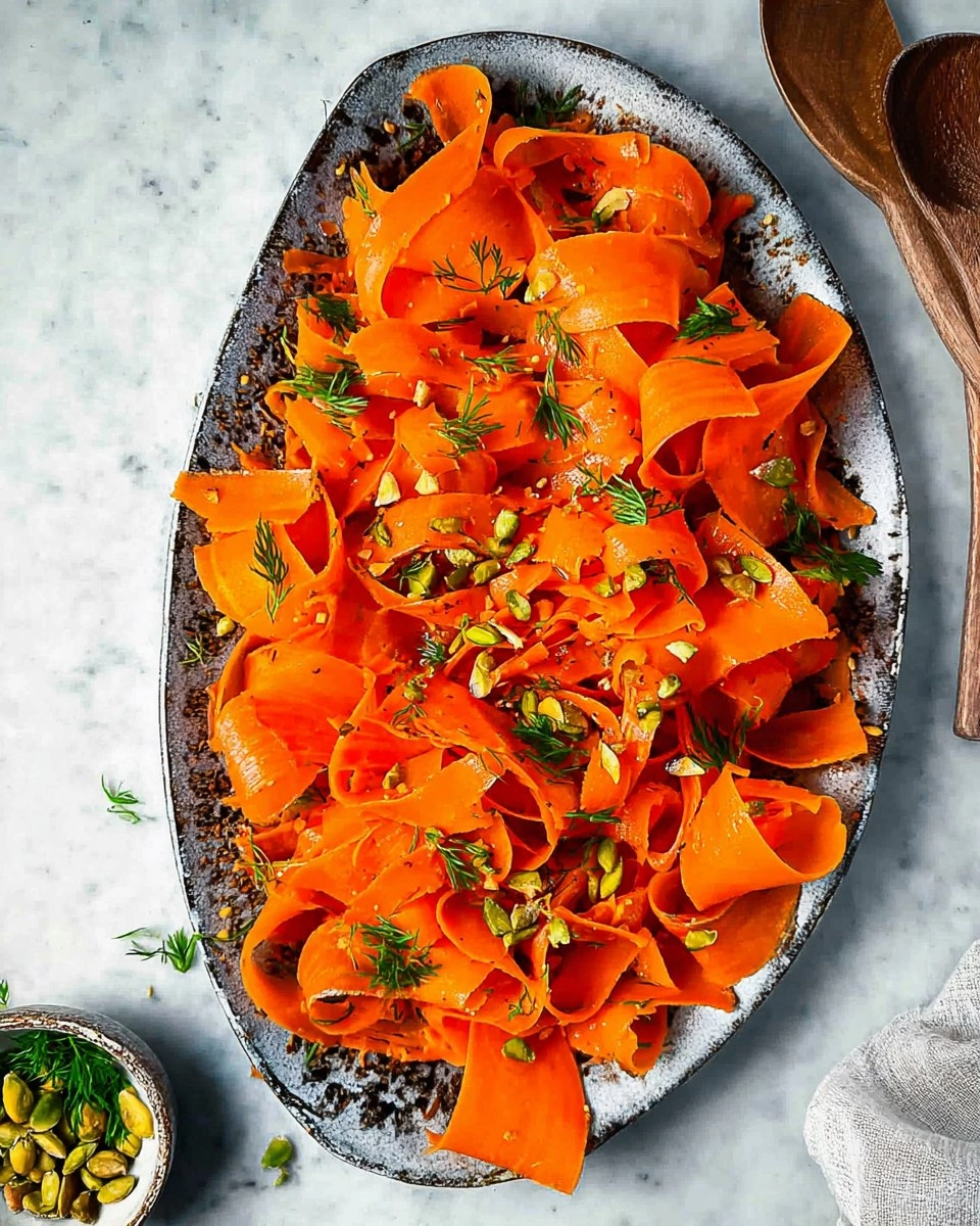 Fresh Carrot Ribbon Salad