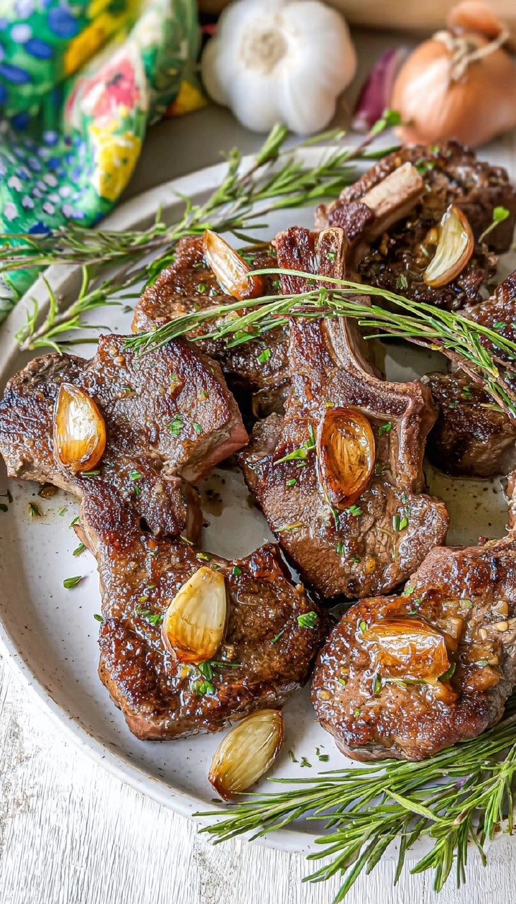 Garlic Butter Lamb Chops 102 Garlic Butter Lamb Chops
