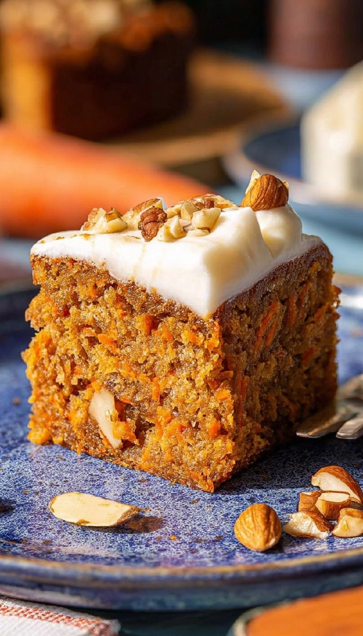 Greek Yogurt Carrot Cake (Easy One Bowl Recipe)