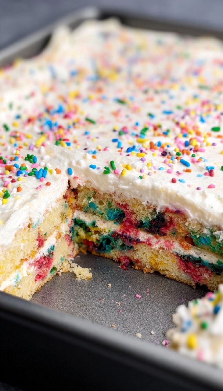 Homemade Funfetti Cake