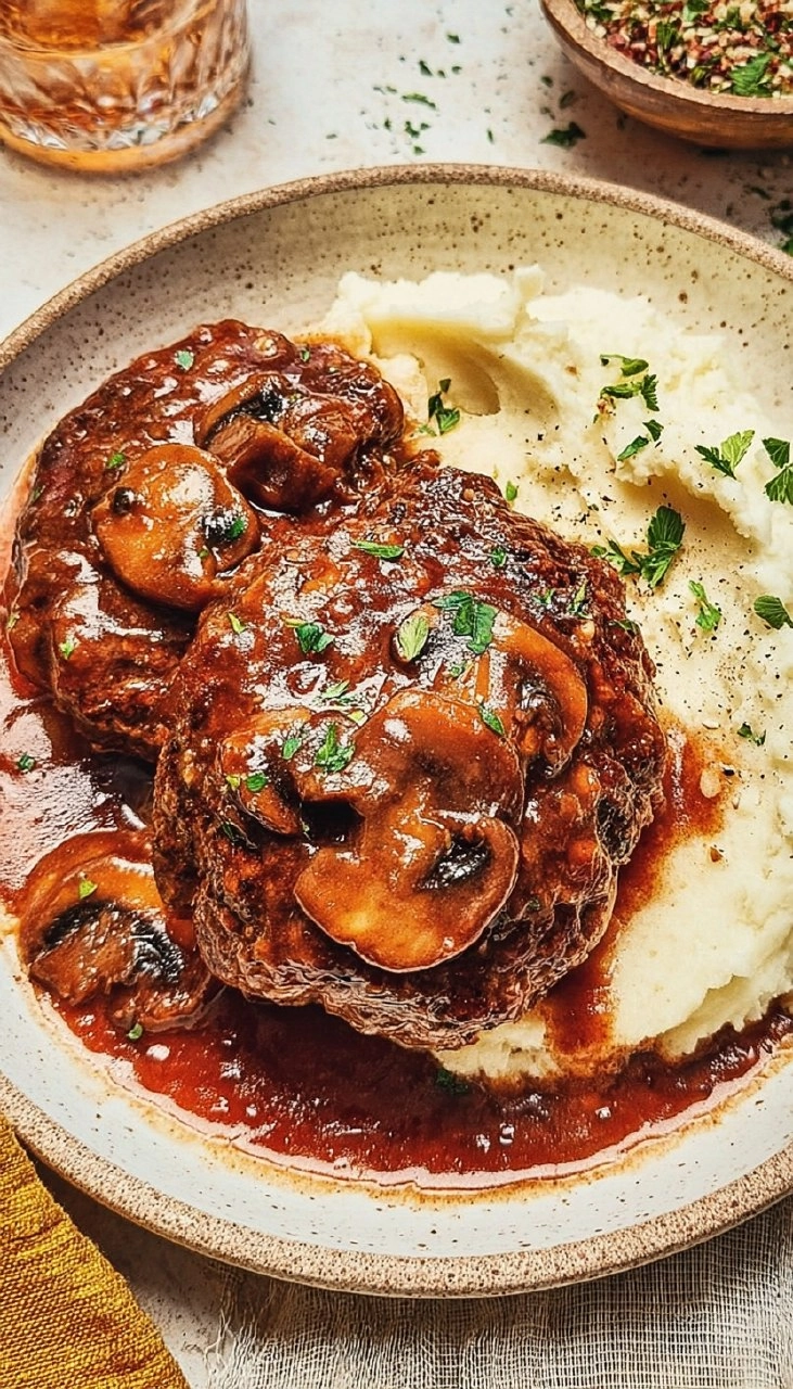 Homemade Salisbury Steak 102 Homemade Salisbury Steak