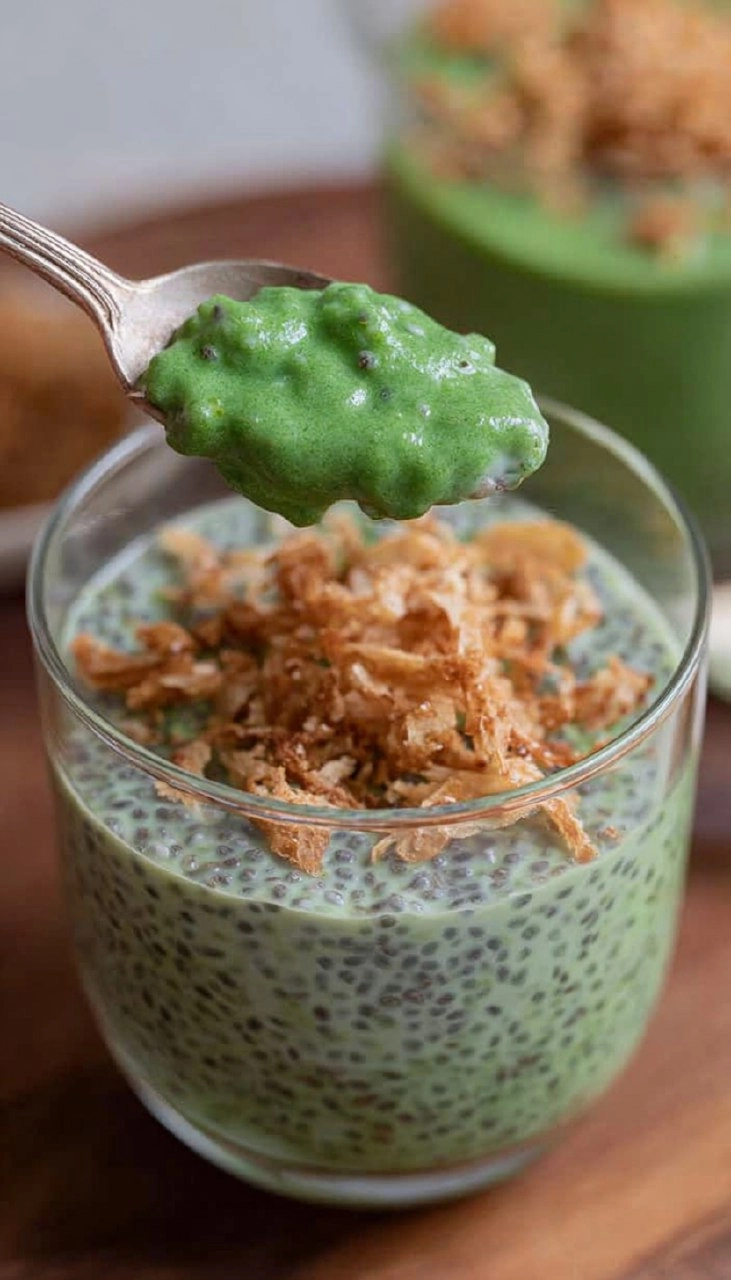 Matcha Chia Pudding (Creamy, Healthy & Easy Breakfast) 77 Matcha Chia Pudding (Creamy, Healthy & Easy Breakfast)