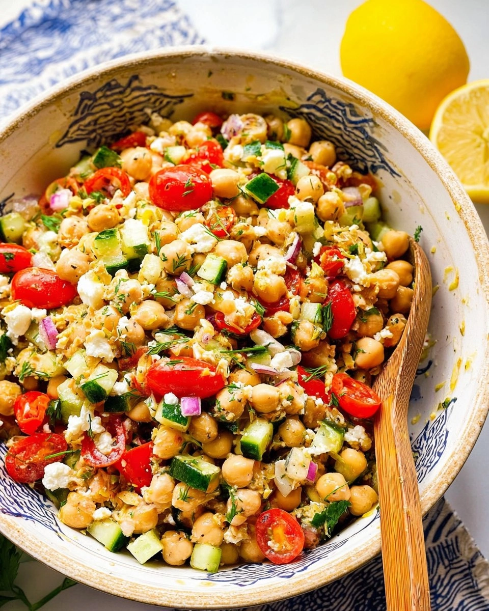Mediterranean Chickpea Salad