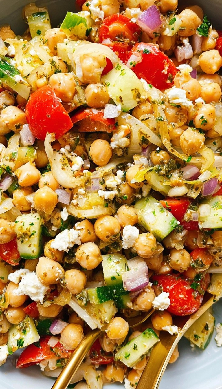 Mediterranean Chickpea Salad