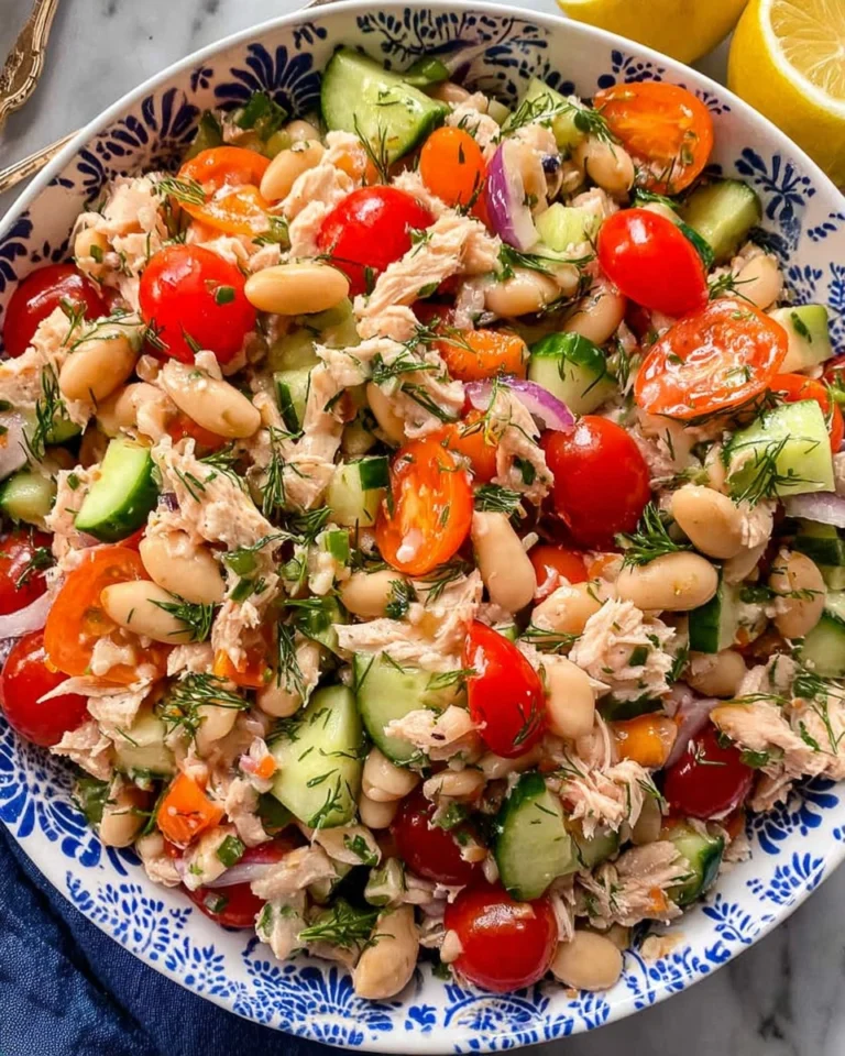 Mediterranean-White-Bean-Tuna-Salad-Recipe