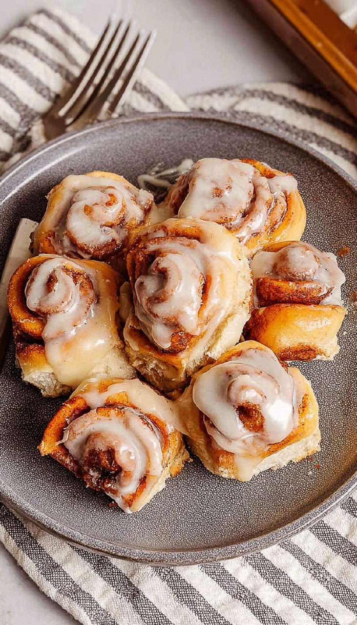 Mini Cinnamon Rolls (Pillowy Soft) 182 Mini Cinnamon Rolls (Pillowy Soft)