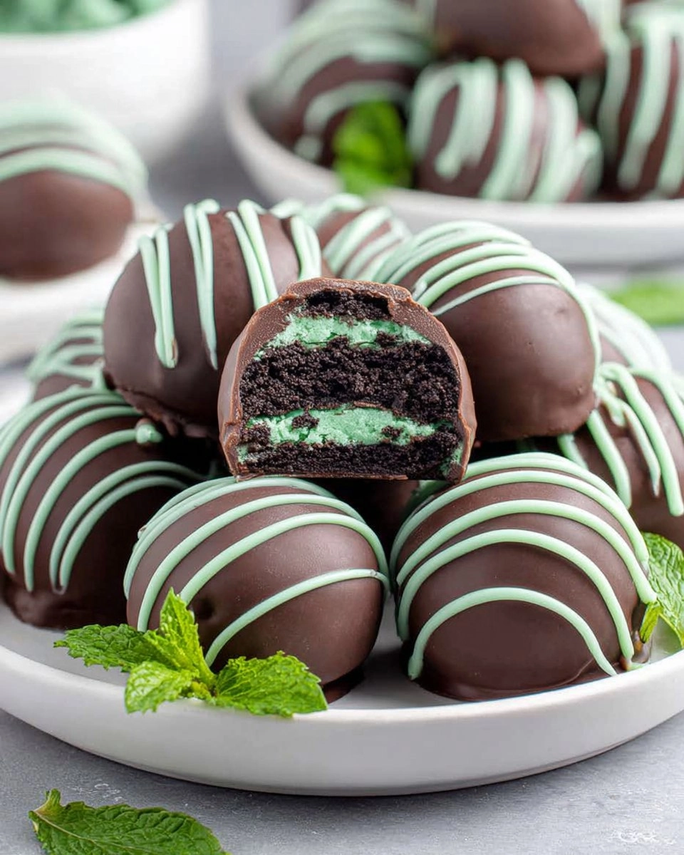 Mint Oreo Truffles 70 Mint Oreo Truffles
