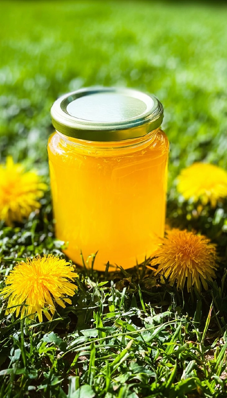 Mom's Dandelion Jelly (Spring Foraging)