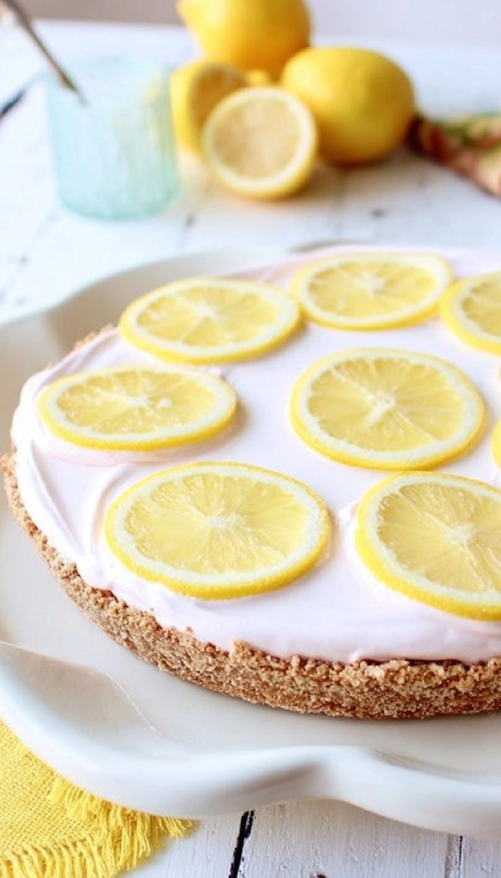 Pink Lemonade No-Bake Pie 60 Pink Lemonade No-Bake Pie