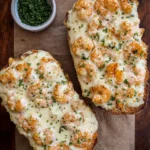Shrimp Alfredo Garlic Bread 158 Shrimp-Alfredo-Garlic-Bread-Recipe