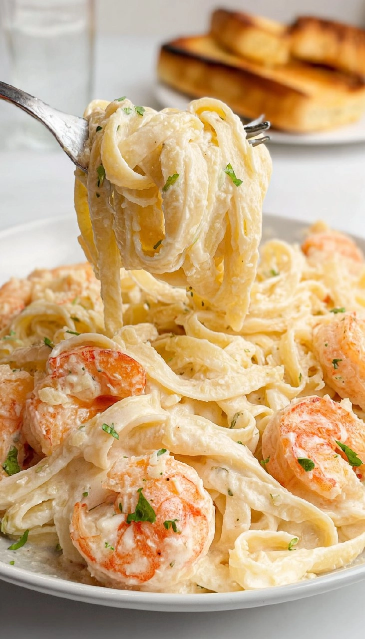 Shrimp Alfredo Pasta