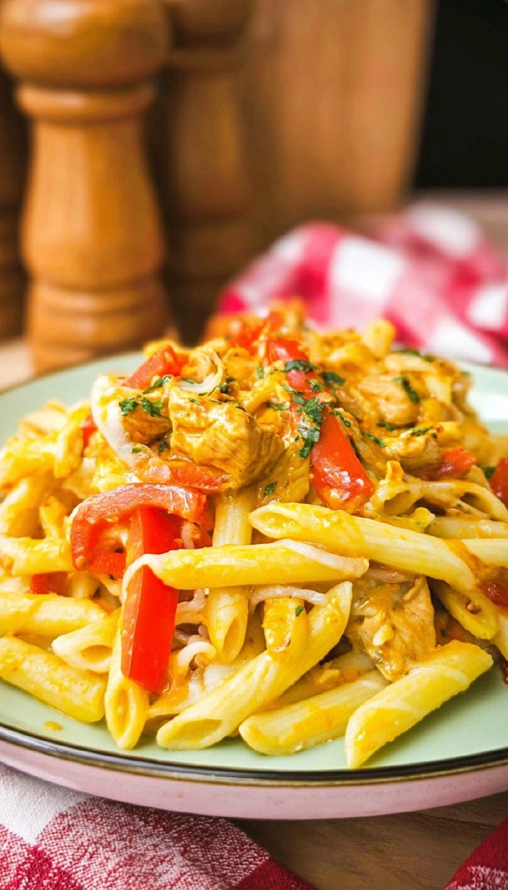 Slow Cooker Fajita Pasta 107 Slow Cooker Fajita Pasta