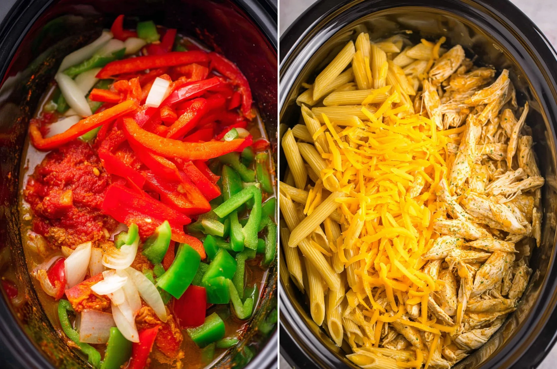 Slow Cooker Fajita Pasta 106 Slow Cooker Fajita Pasta