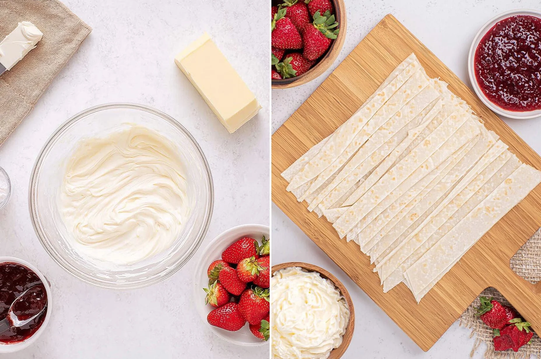 Strawberry Cream Cheese Danish | Easy Puff Pastry Breakfast Pastry