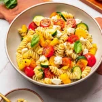 Summer Pasta Salad with White Balsamic Vinaigrette 101 Summer-Pasta-Salad-with-White-Balsamic-Vinaigrette-Recipe
