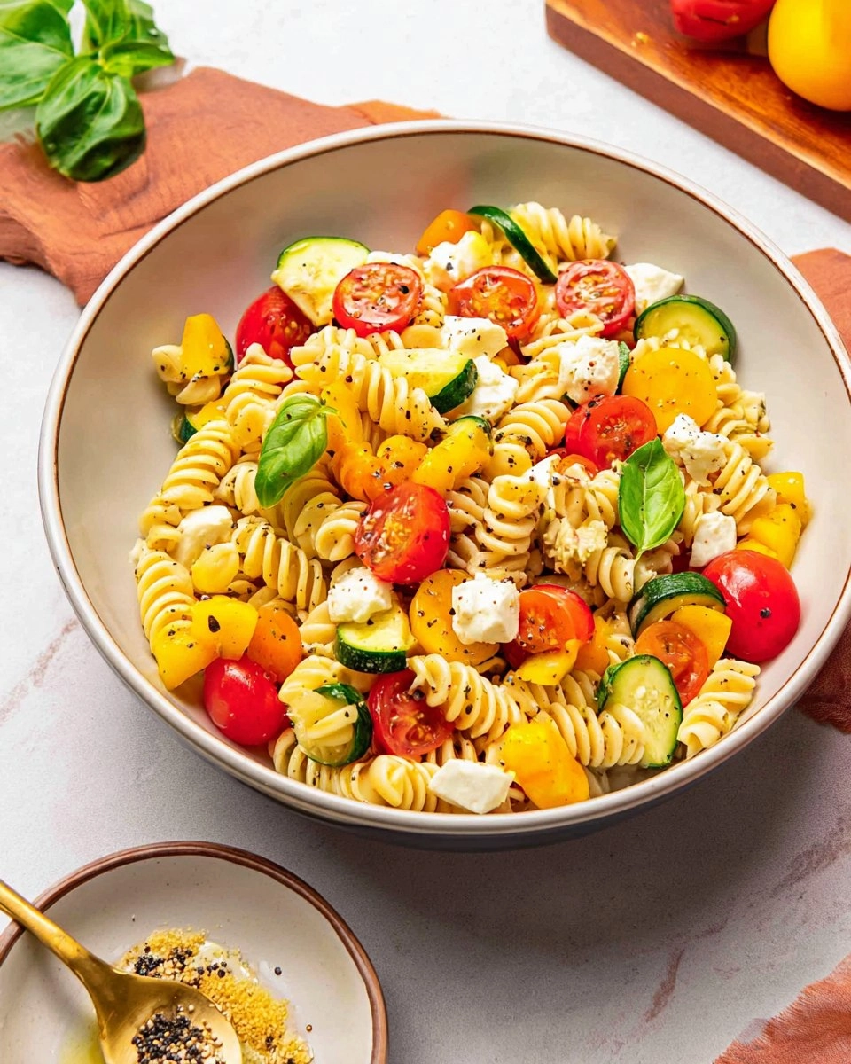 Summer Pasta Salad with White Balsamic Vinaigrette 99 Summer Pasta Salad with White Balsamic Vinaigrette