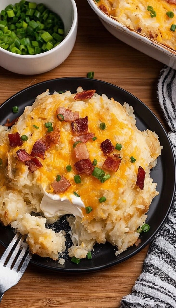 Twice Baked Potato Casserole