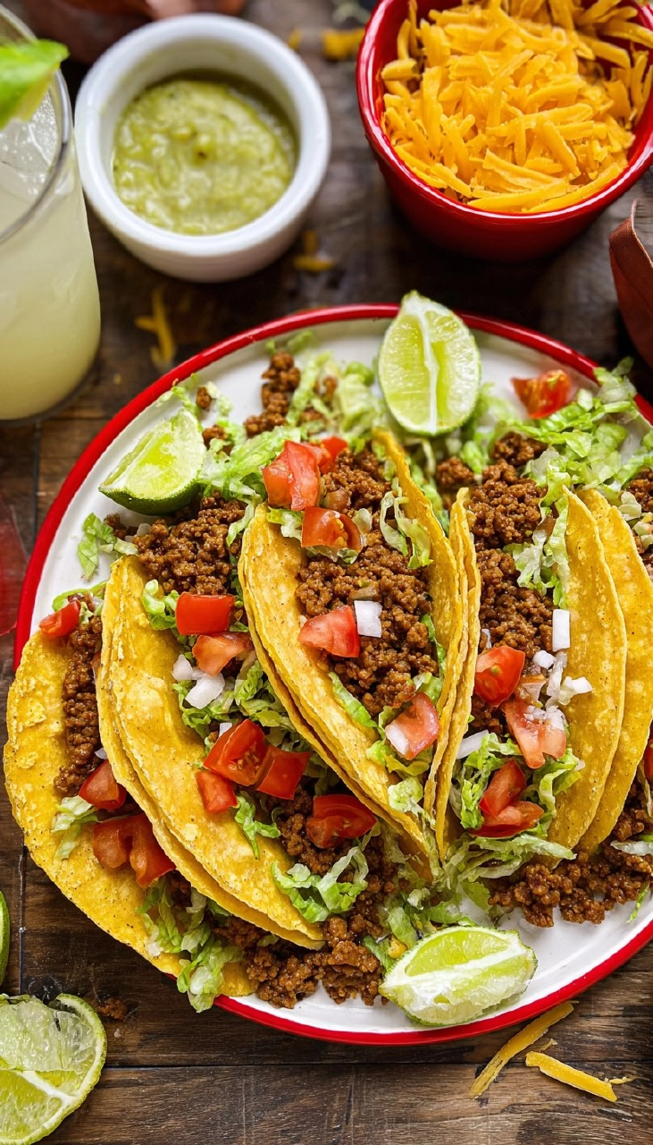 Vegan Ground Beef Tacos