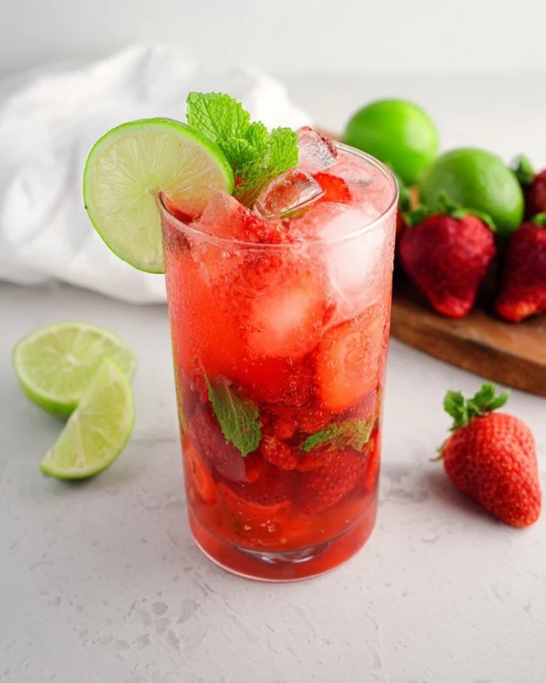 Virgin-Strawberry-Mojito-Mocktail-Recipe
