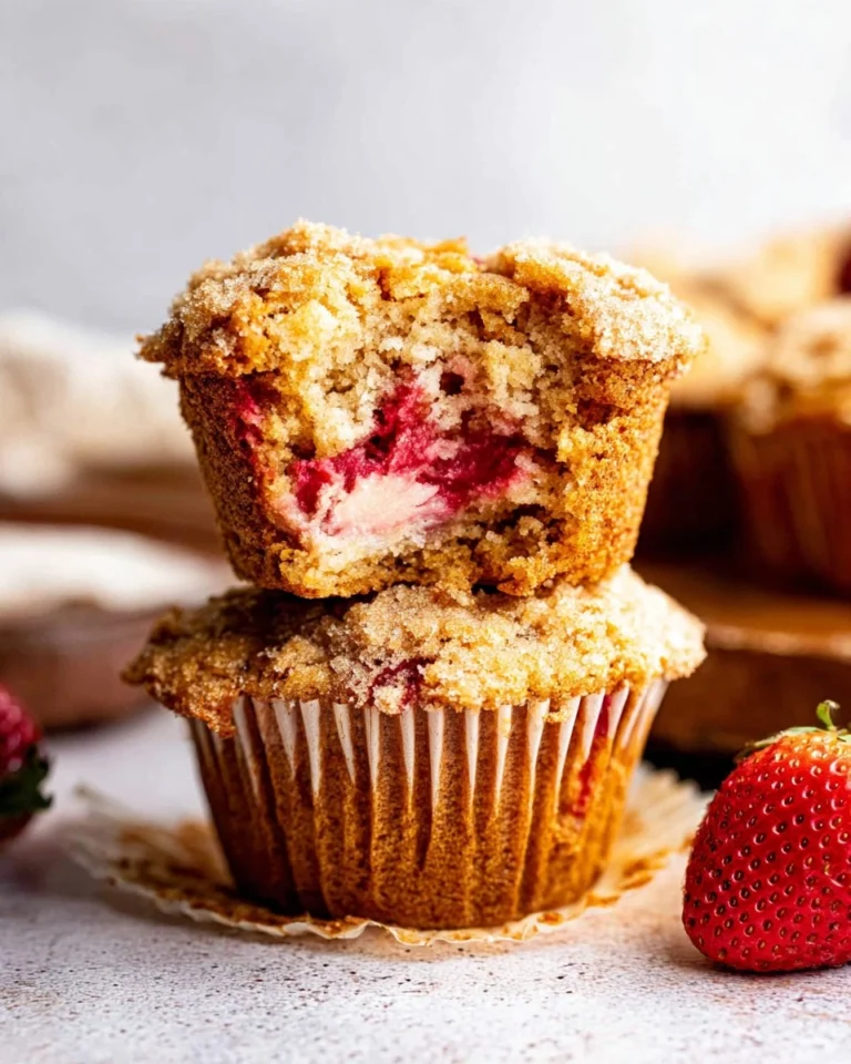 Almond-Flour-Strawberry-Muffins-Recipe