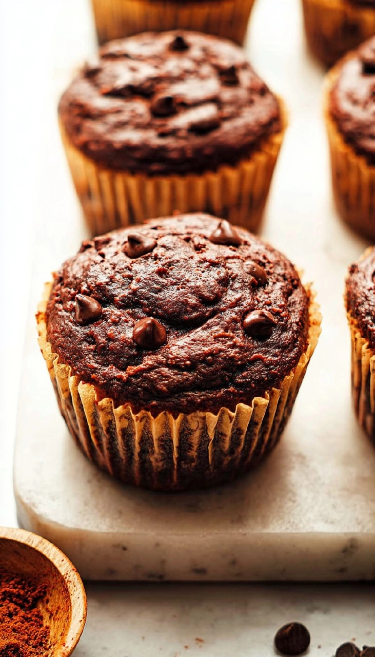 Chocolate Banana Muffins