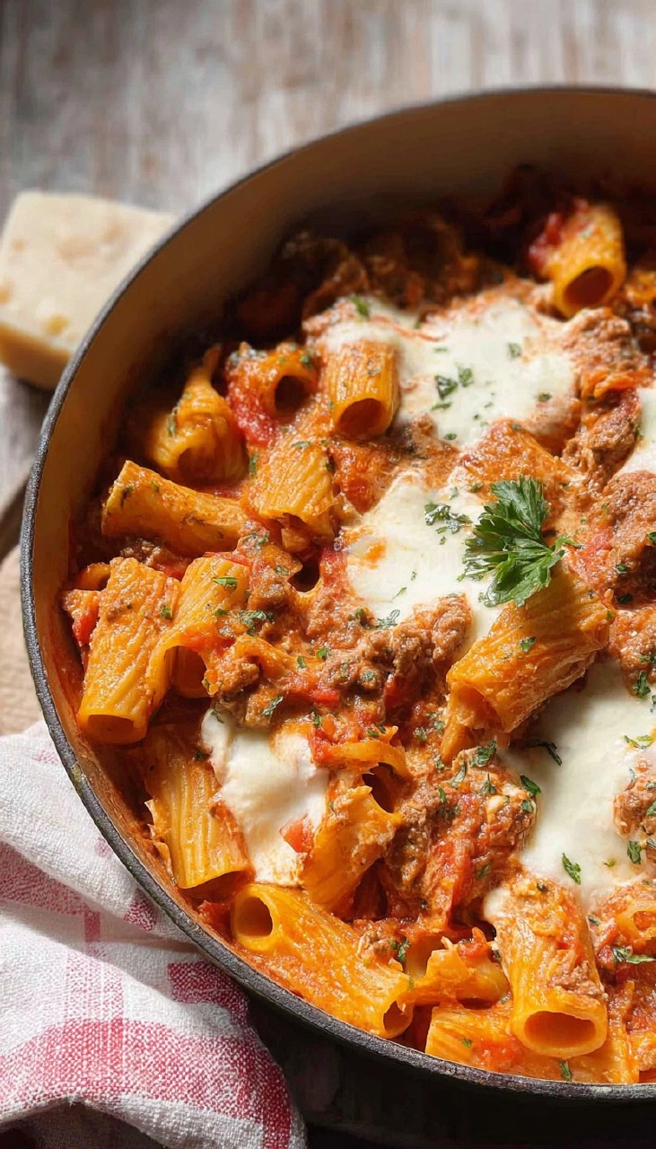 Cottage Cheese Pasta Bake