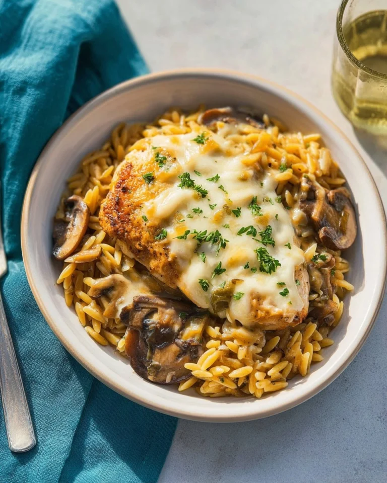 Creamy-Chicken-Orzo-Bake-Recipe