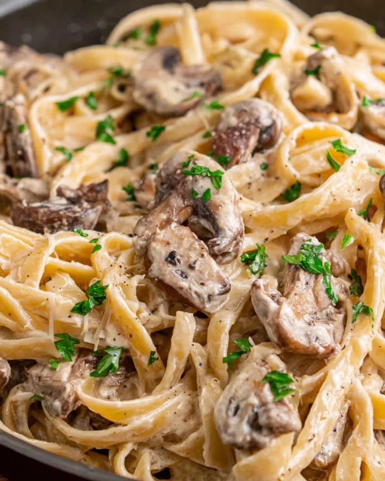 Creamy-Mushroom-Pasta-Recipe