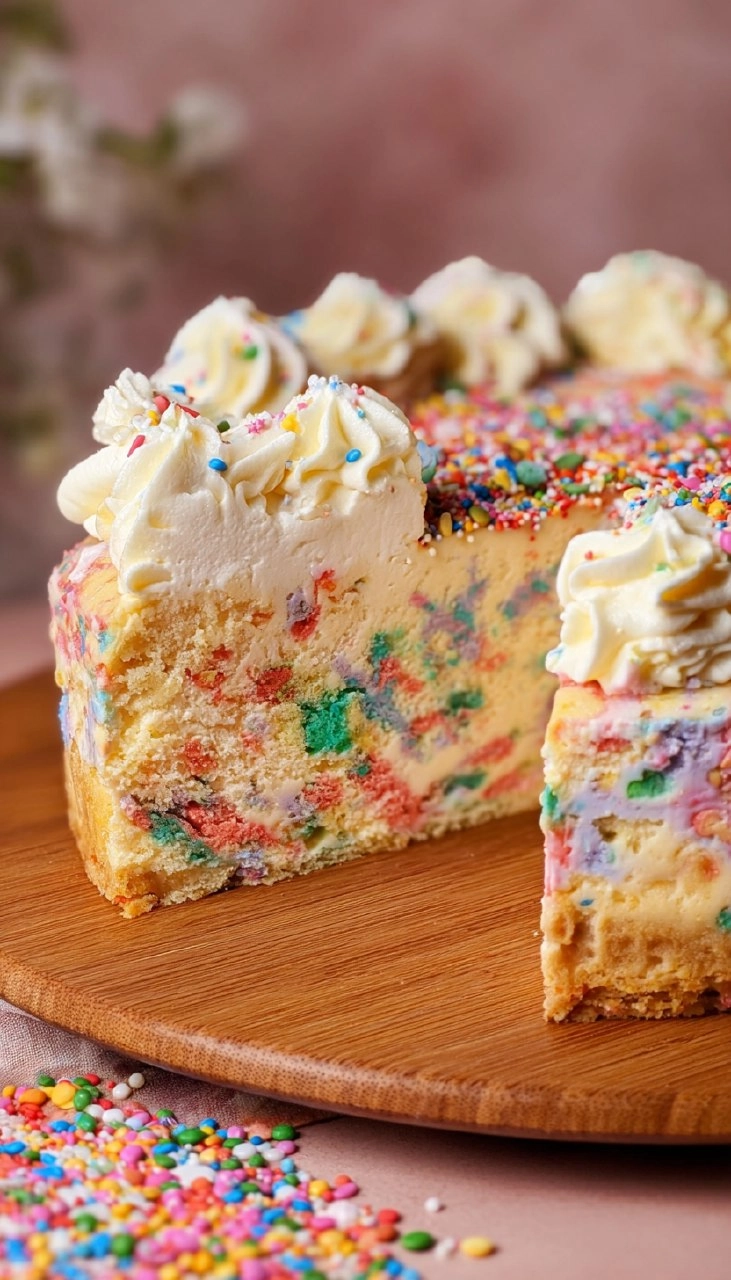 Funfetti Cake Cheesecake