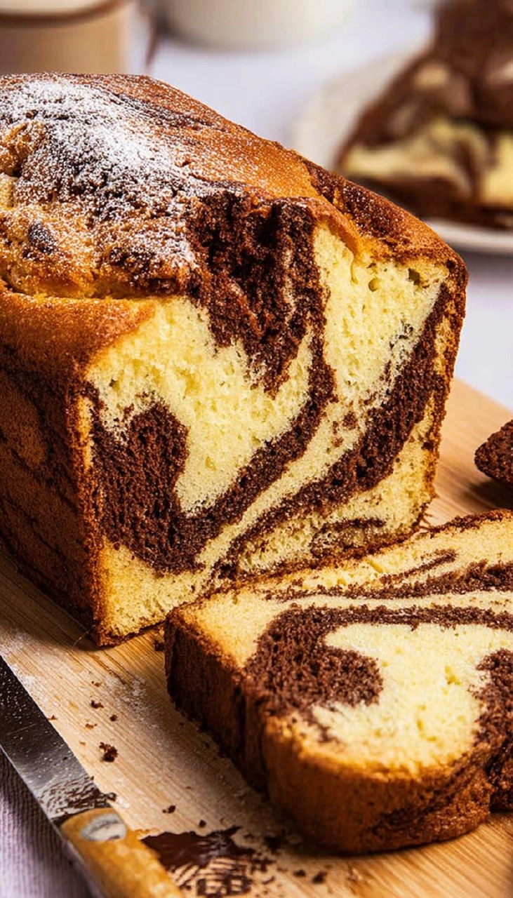 Marble Loaf Cake
