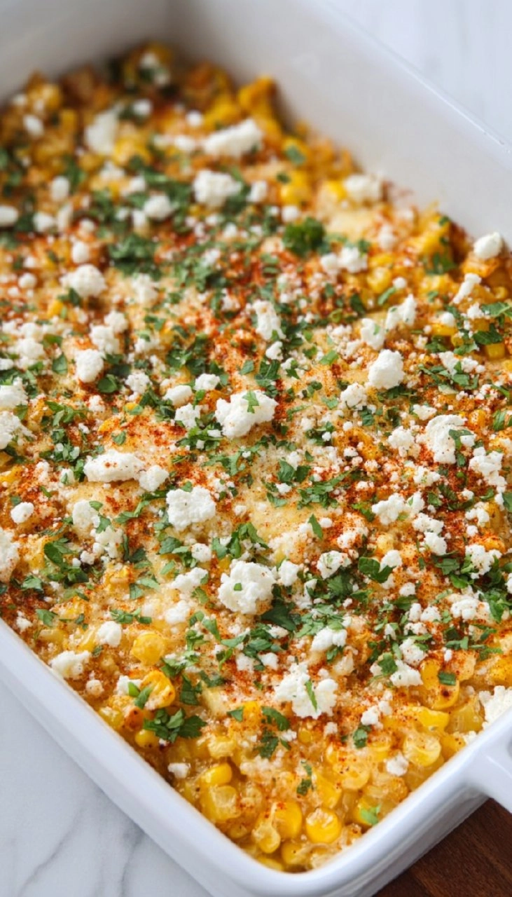 Mexican Street Corn Casserole