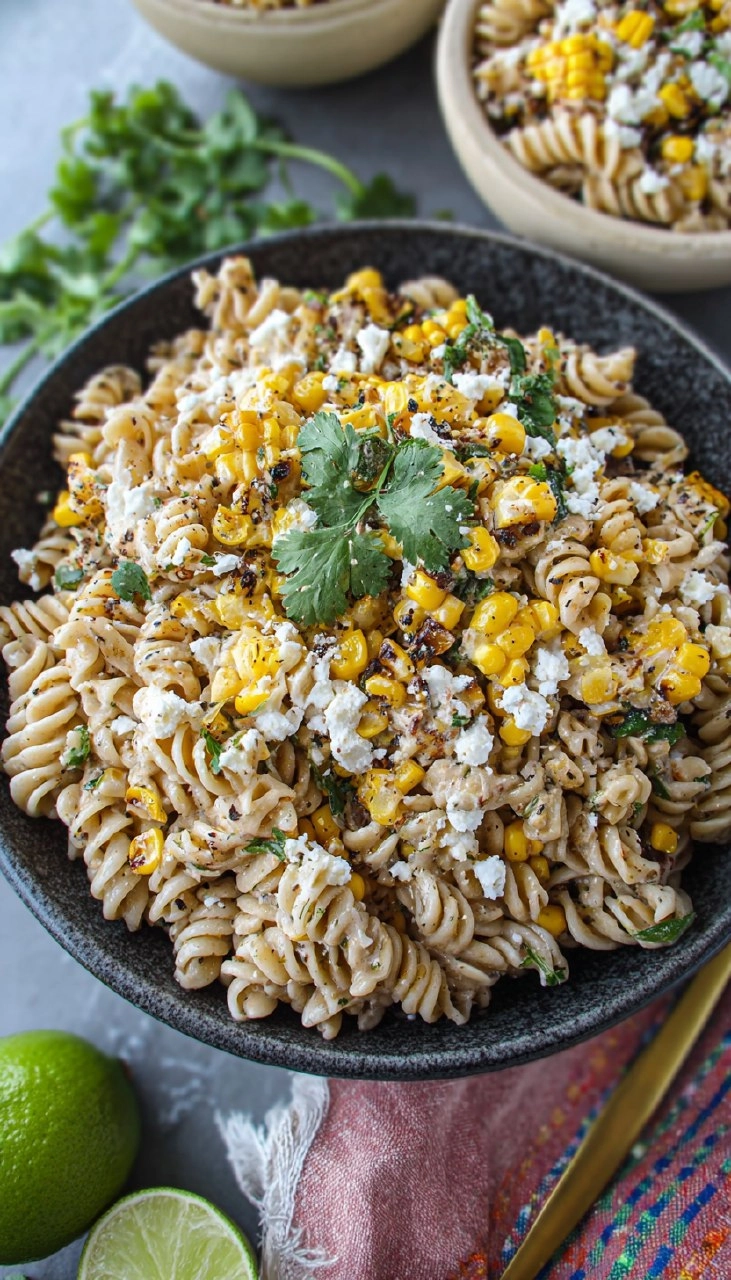 Mexican Street Corn Pasta Salad